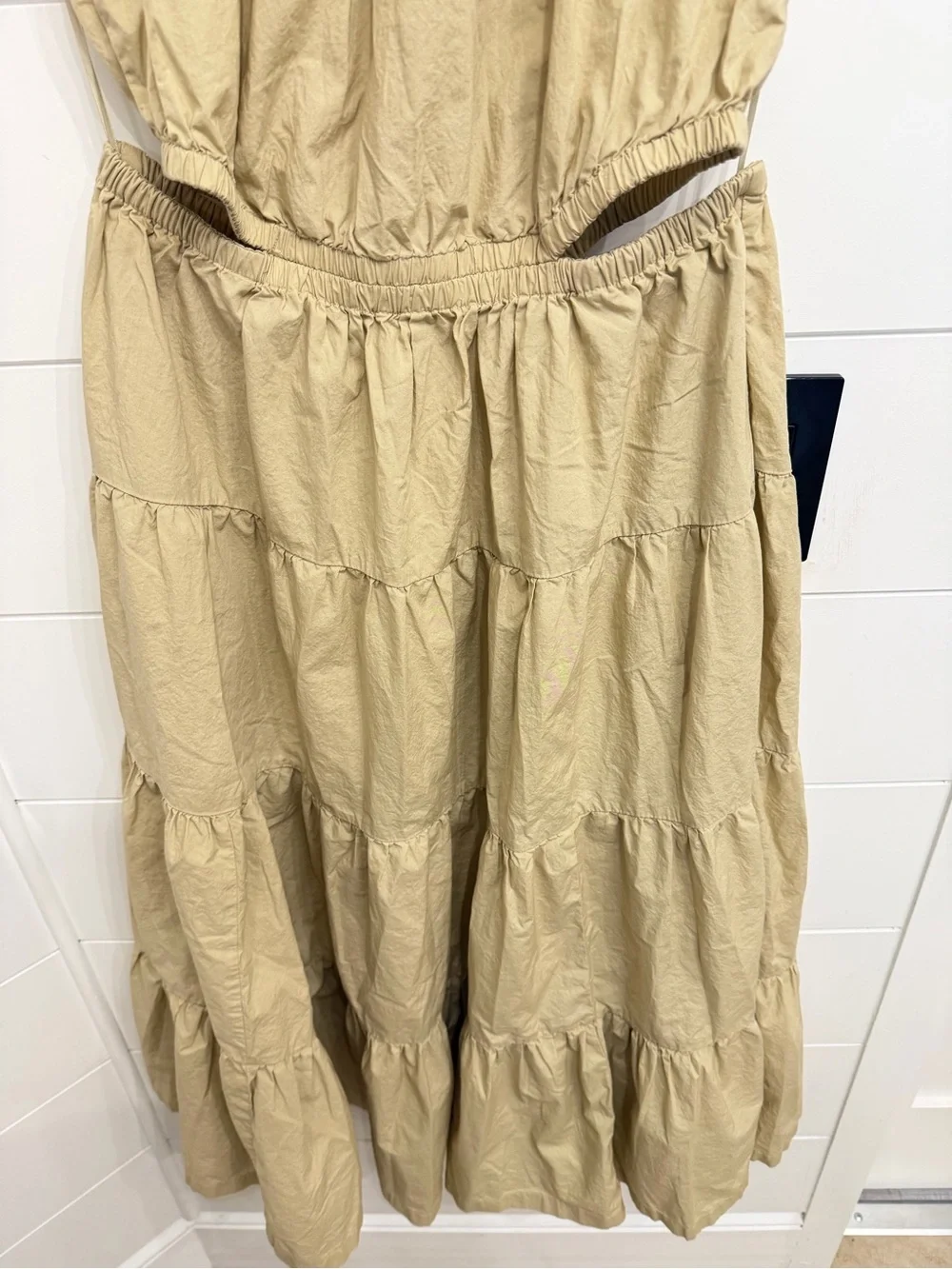 J. Crew Harbour Side-Cutout Midi Dress Size Medium 36854